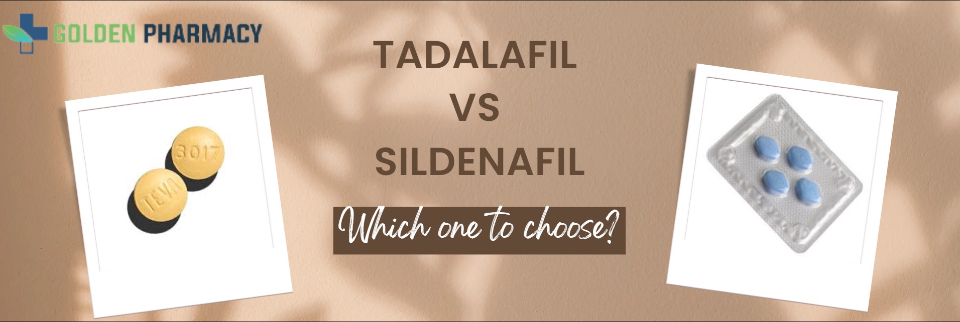 Tadalafil vs sildenafil: Which One to Choose for ED?