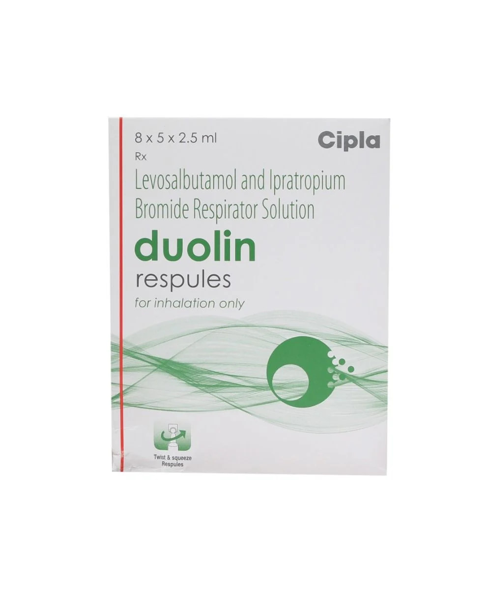 Duolin Respules – 1.25 mg + 500 mcg
